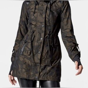 Blanc Noir Camouflage Utility Jacket